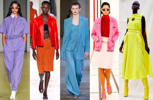 Las 5 tendencias de color más importantes en la moda en 2022